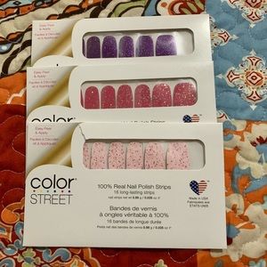 ✨💅🏻RETIRED Color Street glitter bundle